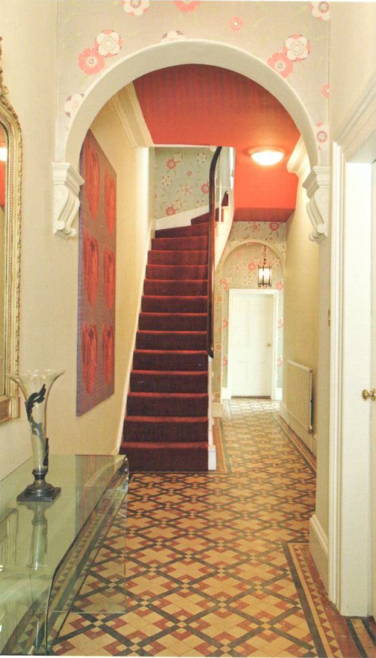 Lee Crescent — period hallway